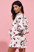 Thumbnail for your product : KENDALL + KYLIE Kendall & Kylie Bell Sleeve Surplice Romper