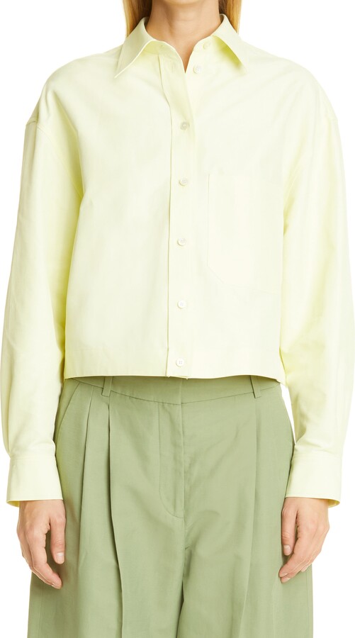 Womens Yellow Button Up Shirts | Shop the world's largest 