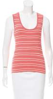 Thumbnail for your product : Akris Cashmere-Blend Striped Top