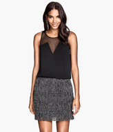 Thumbnail for your product : H&M Woven Camisole Top - Black - Ladies