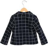 Thumbnail for your product : Armani Junior Boys' Check Patterned Knit Blazer w/ Tags