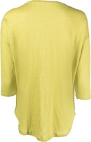 Thumbnail for your product : Majestic Boat Neck Linen Blend Sweater