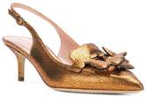 Thumbnail for your product : Alberta Ferretti bow sling-back pumps