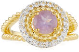 Thumbnail for your product : Viola Purple Amethyst & Topaz Round Ring, Size 7