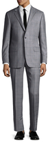 Thumbnail for your product : Hickey Freeman Woo Checkered Notch Lapel Suit
