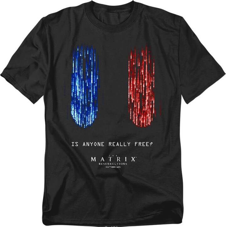 Matrix Logovision Men's The Is Anyone Really Free? T-Shirt