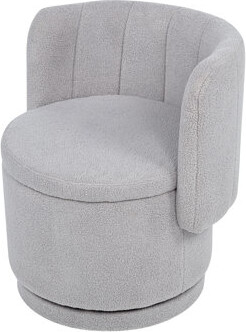 Wrought Studio 360 Degree Swivel Back Sofa Chair With Storage Space Suitable For Bedroom and Living Room