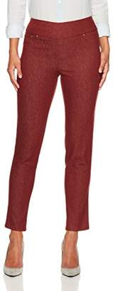 Ruby Rd. Women's Petite Size Pull-on Colored Extra Stretch Denim Pant