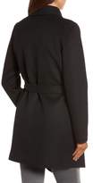 Thumbnail for your product : Cole Haan Double Face Wool Blend Wrap Coat
