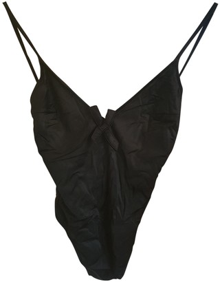Christian Dior Black Cotton - elasthane Swimwear for Women Vintage