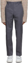 Thumbnail for your product : Acne Studios Grey Twill Slim-Fit Chino Trousers
