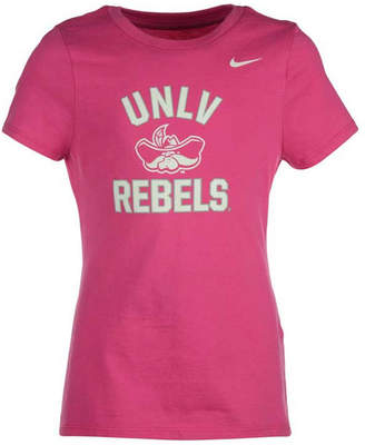 Nike Girls' Unlv Runnin' Rebels Arch Logo T-Shirt