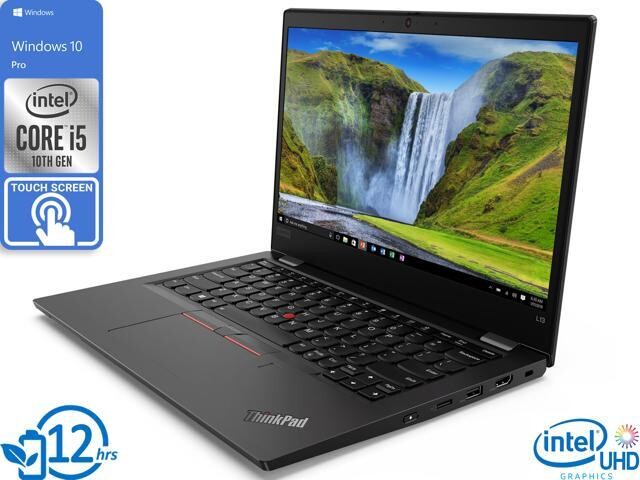 Lenovo ThinkPad L13 Yoga 2-in-1, 13.3' FHD Touch Display, Intel Core i5-10210U Upto 4.2GHz, 8GB RAM, 256GB NVMe SSD, HDMI, DisplayPort via USB-C,...