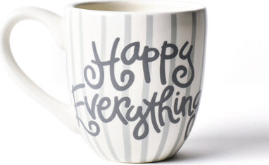 Happy Everything! by Laura Johnson Skinny Happy Everything Coffee Mug