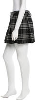 Thumbnail for your product : Alice + Olivia Plaid High-Rise Shorts
