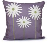 Thumbnail for your product : 16 in. x 16 in. Daisy May Floral Print Pillow in Purple