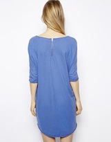 Thumbnail for your product : American Vintage Flower Lake T-Shirt Dress in Oversized Fit