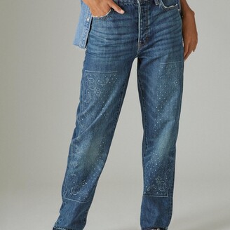 Lucky Brand Women's High Rise Drew Mom Jean - ShopStyle