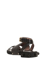 Thumbnail for your product : Givenchy Leather Jeweled Flats