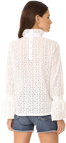 Thumbnail for your product : Clu Bell Sleeve Eyelet Shirt