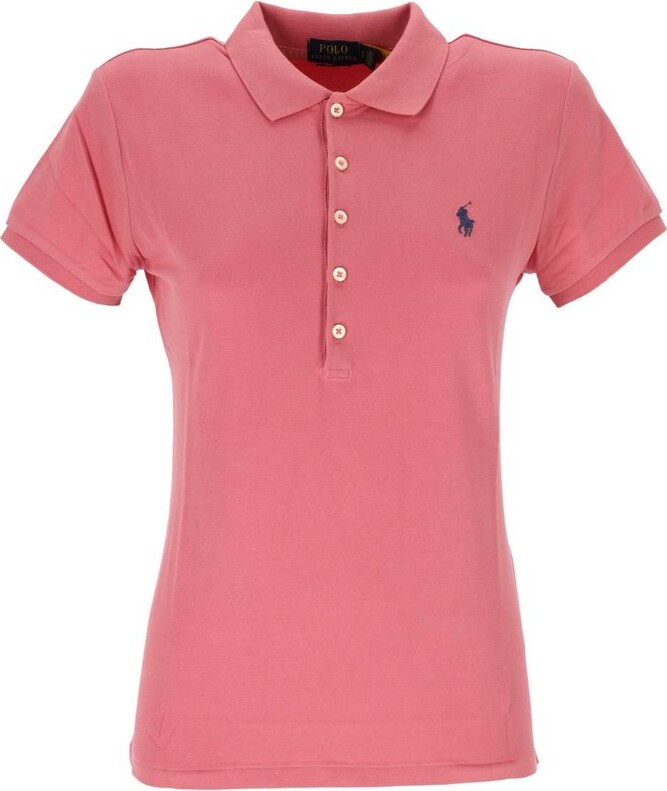 Polo Ralph Lauren Women's Pink Polos | ShopStyle