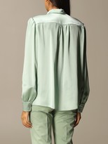 Thumbnail for your product : Alberta Ferretti Silk Chiffon Shirt With Sash