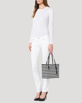 Thumbnail for your product : MICHAEL Michael Kors Tote - Jet Set Travel Printed Houndstooth Small