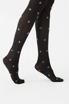 Urban Outfitters Glitter Star Tight