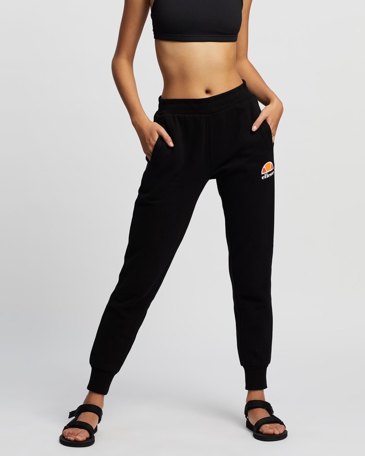 Ellesse Women's Black Track Pants - Queenstown Jog Pants - Size 6 at The  Iconic - ShopStyle Trousers