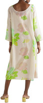 Thumbnail for your product : BERNADETTE Angelina Floral-print Silk Crepe De Chine Midi Dress