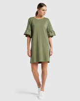 Thumbnail for your product : French Connection Women's Dresses - Broderie Sleeve Dress
