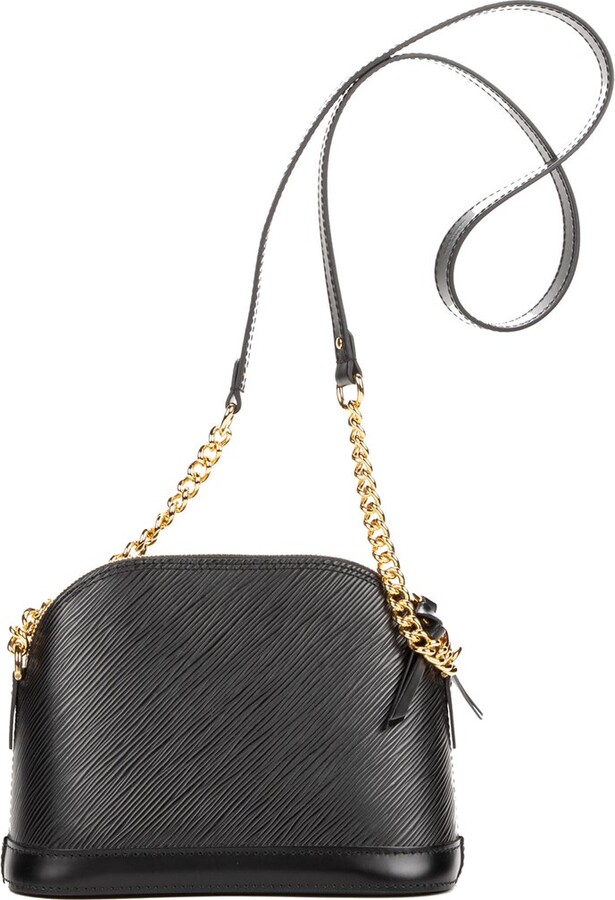 Louis Vuitton Mandara Hobo Noir 870732 Black Epi Leather Shoulder Bag, Louis Vuitton