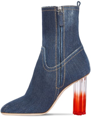 DSQUARED2 90mm Denim Ankle Boots