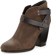 Thumbnail for your product : Rag and Bone 3856 Rag & Bone Harrow Leather Ankle Boot, Stone