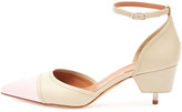 Thumbnail for your product : Givenchy Cap-Toe Screw-Heel Pump, Beige/Pink
