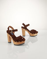 Thumbnail for your product : Polo Ralph Lauren Suede Lacie Sandal