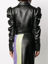 Thumbnail for your product : MATÉRIEL Cropped Fitted Jacket