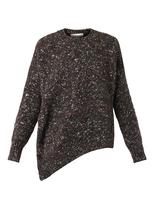 Thumbnail for your product : Stella McCartney Asymmetric wool-blend sweater