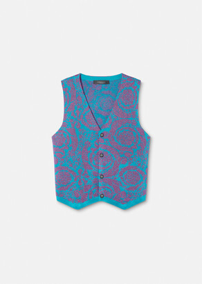 versace sweater vest