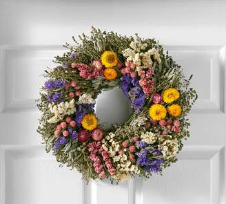 Pottery Barn Live Floral Medley Wreath