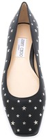 Thumbnail for your product : Jimmy Choo Modell star-stud ballerina shoes