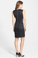 Thumbnail for your product : Vince Camuto Embellished Fortuny Pleat Sheath Dress
