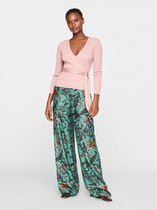 diane von furstenberg wide leg pants