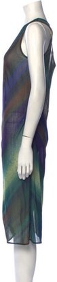 Vivienne Tam Printed Knee-Length Dress