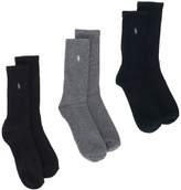 Thumbnail for your product : Ralph Lauren 3 pack socks
