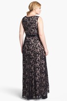 Thumbnail for your product : Adrianna Papell Lace Mermaid Gown (Plus Size)