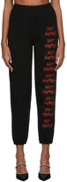 Thumbnail for your product : Ashley Williams Black 'Shit Happens' Lounge Pants