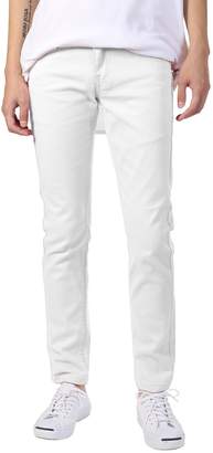 JD Apparel Men's Basic Casual Colored Skinny Fit Twill Jeans