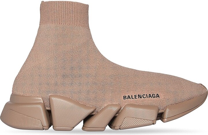 Balenciaga Triple S LaceUp Sneakers  Brown for Men
