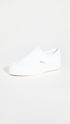 superga cotu raffia sneakers